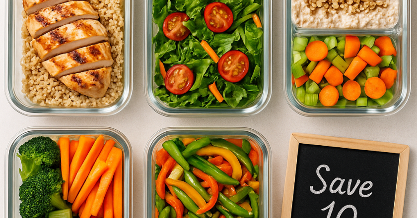 Meal Prep Sunday: 5 Recipes That Save 10 Hours Per Week
