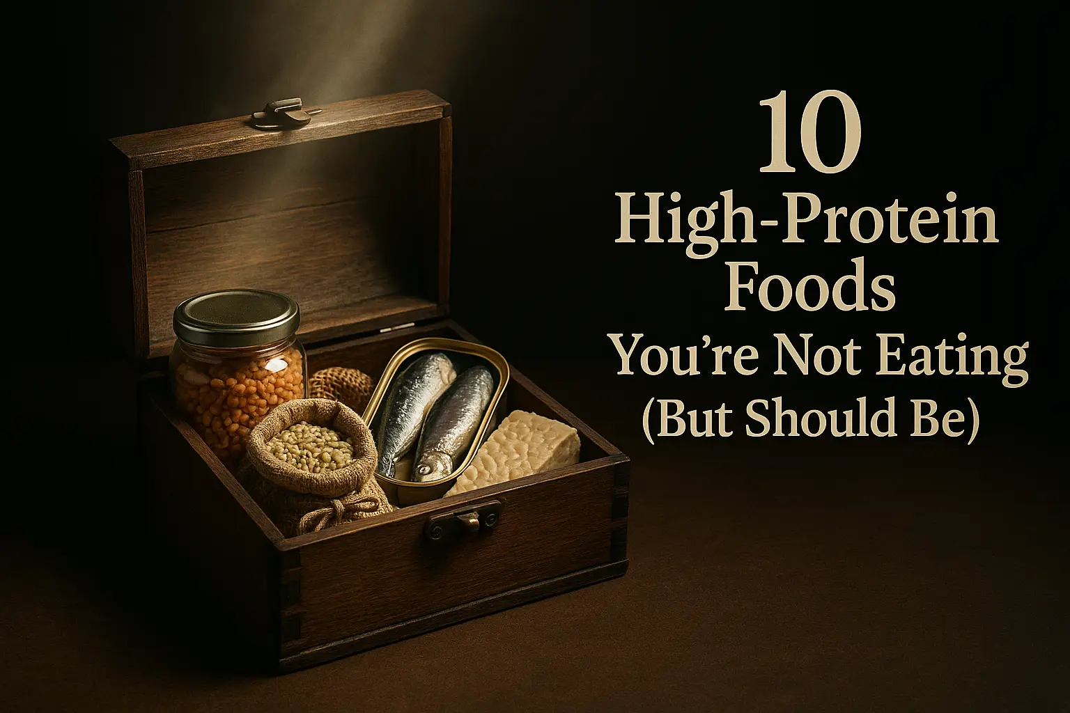 10 High-Protein Foods You’re Not Eating (But Should Be)