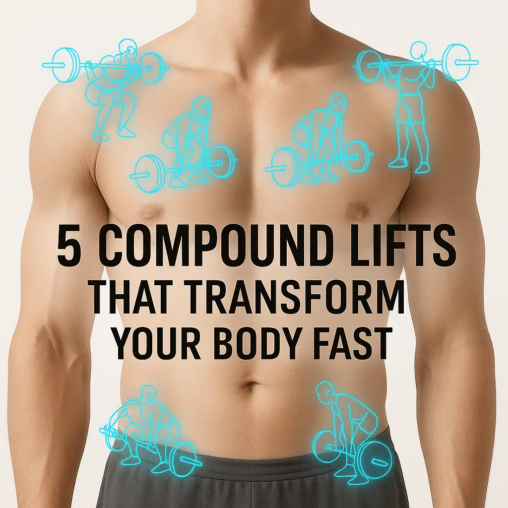5 Compound Lifts That Transform Your Body Fast