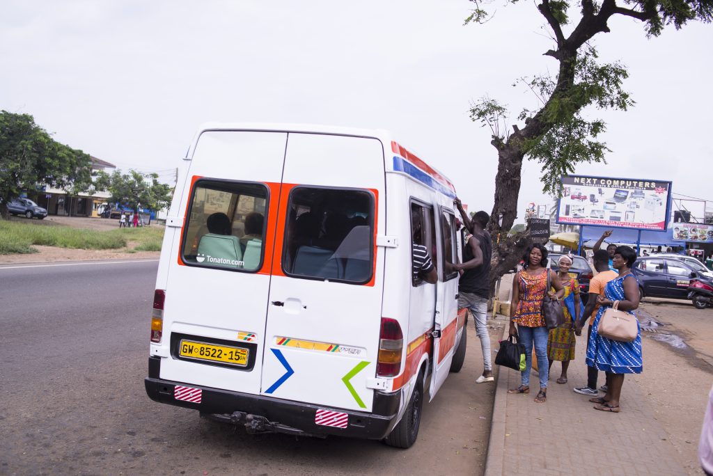 Trotro boarding