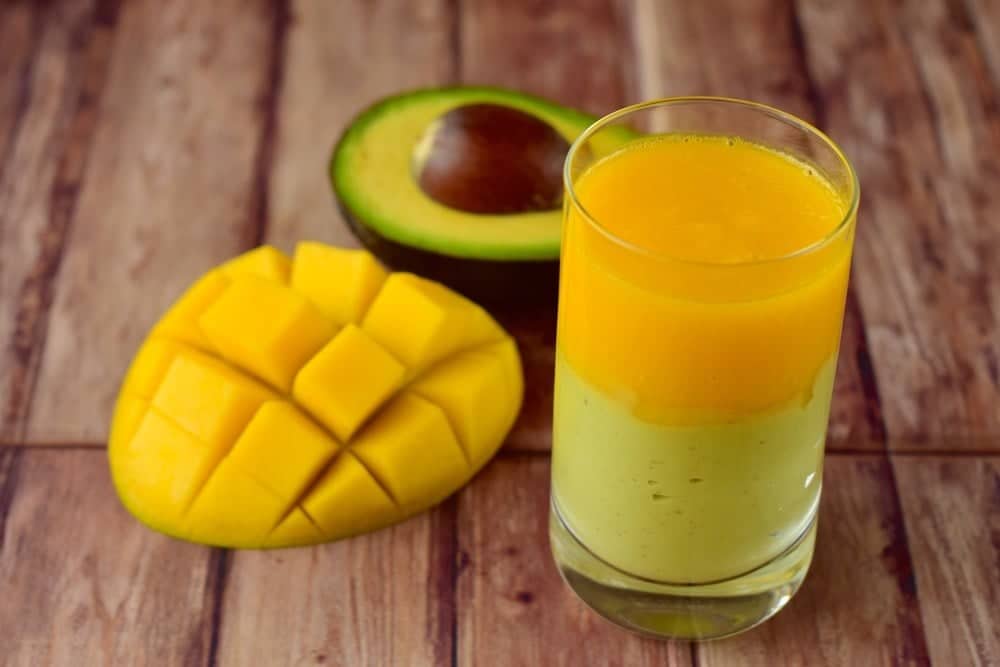 Avocado Mango Smoothie For Babies