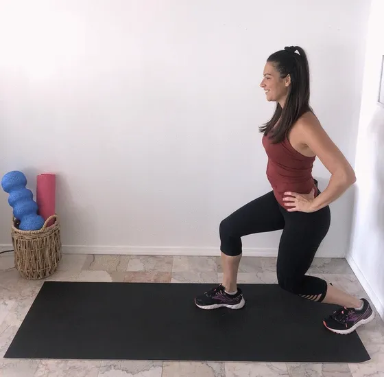 Today halfwalkinglunge